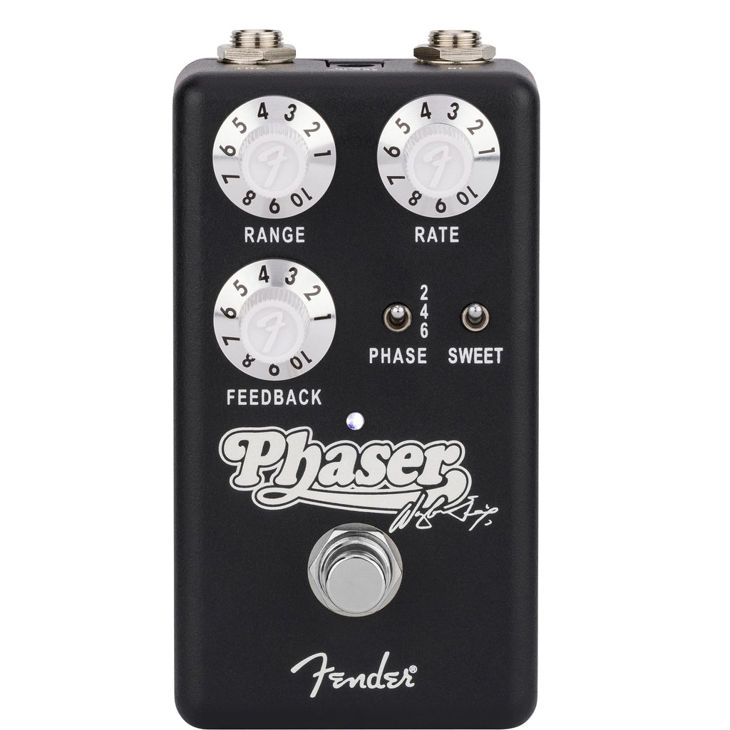Fender Waylon Jennings Phaser pedal — front face view