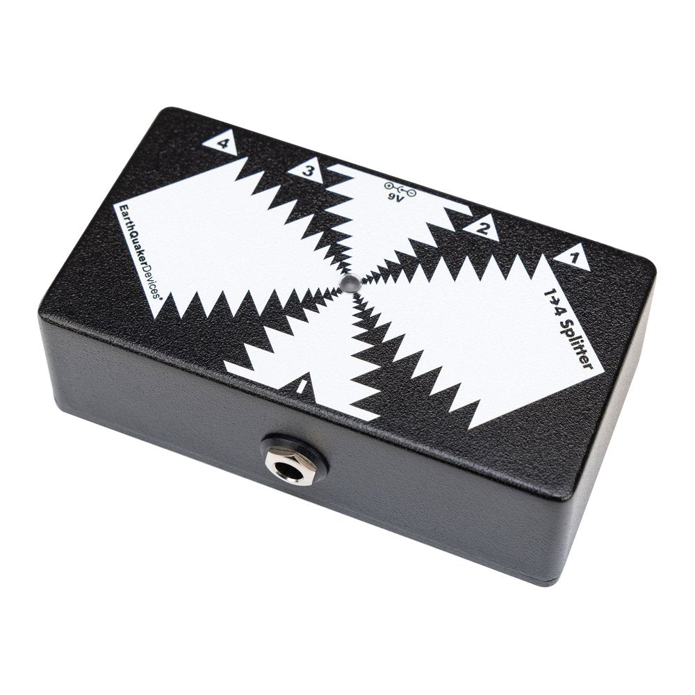 EarthQuaker Devices One to Four Splitter pedal - side view