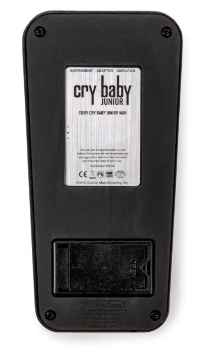 Dunlop CBJ95 Cry Baby Junior Wah pedal — detail view