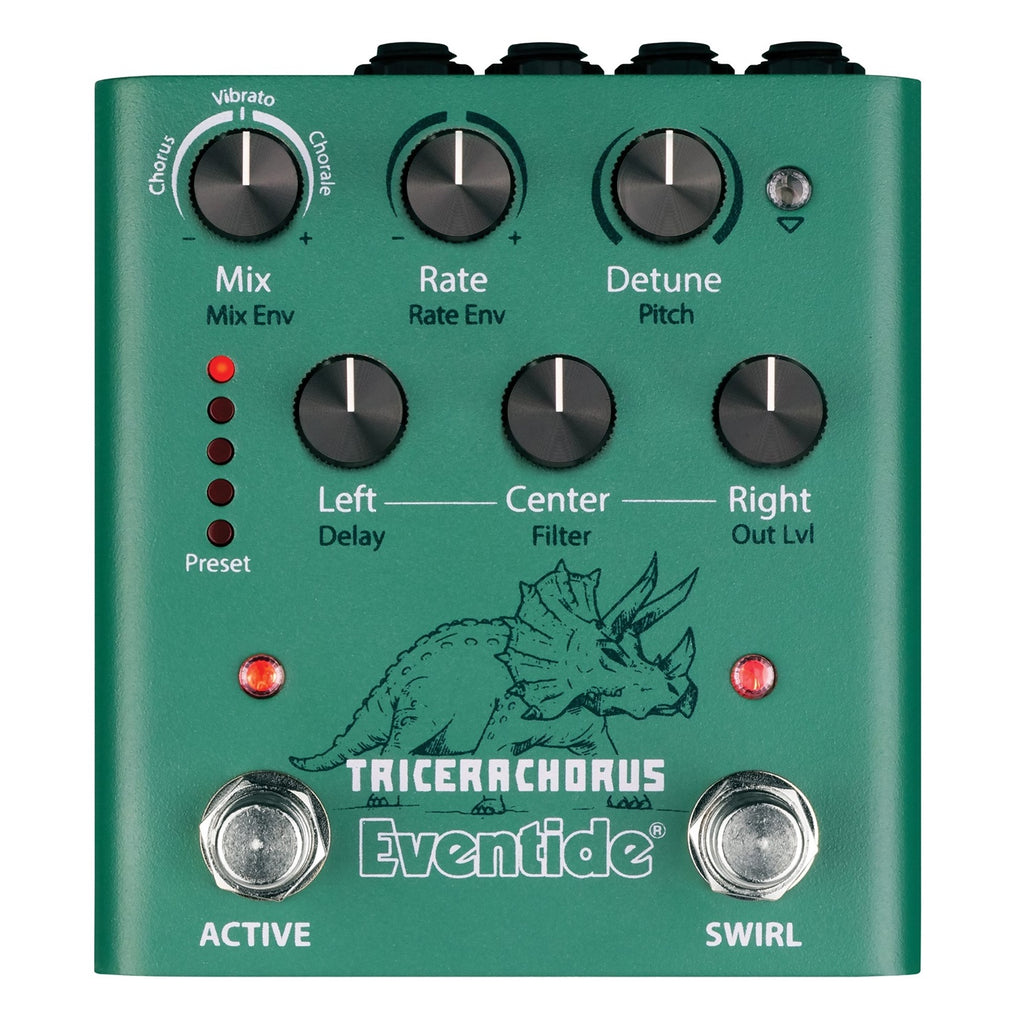 Eventide TriceraChorus chorus pedal — angled view