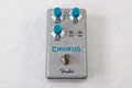 Fender Hammertone Chorus pedal — silver enclosure, top-down view of knobs