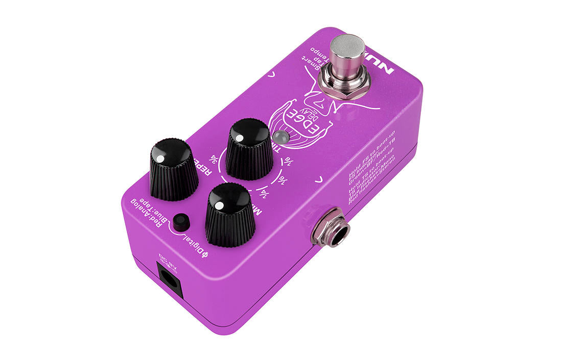NUX NDD-3 Edge Delay pedal — control knobs detail