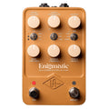 Universal Audio Enigmatic '82 amp pedal — gold enclosure top view