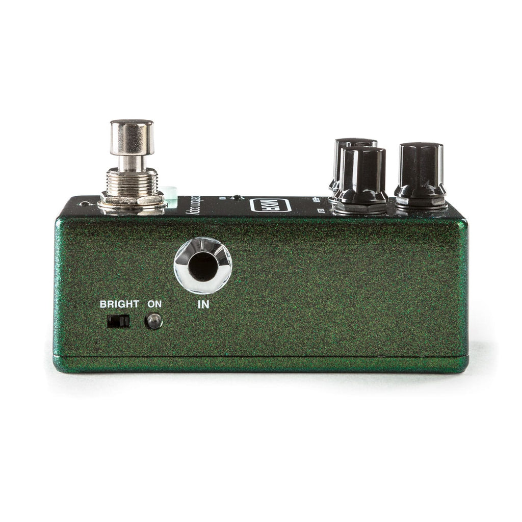 MXR M299 Carbon Copy Mini analog delay pedal — input and output jacks