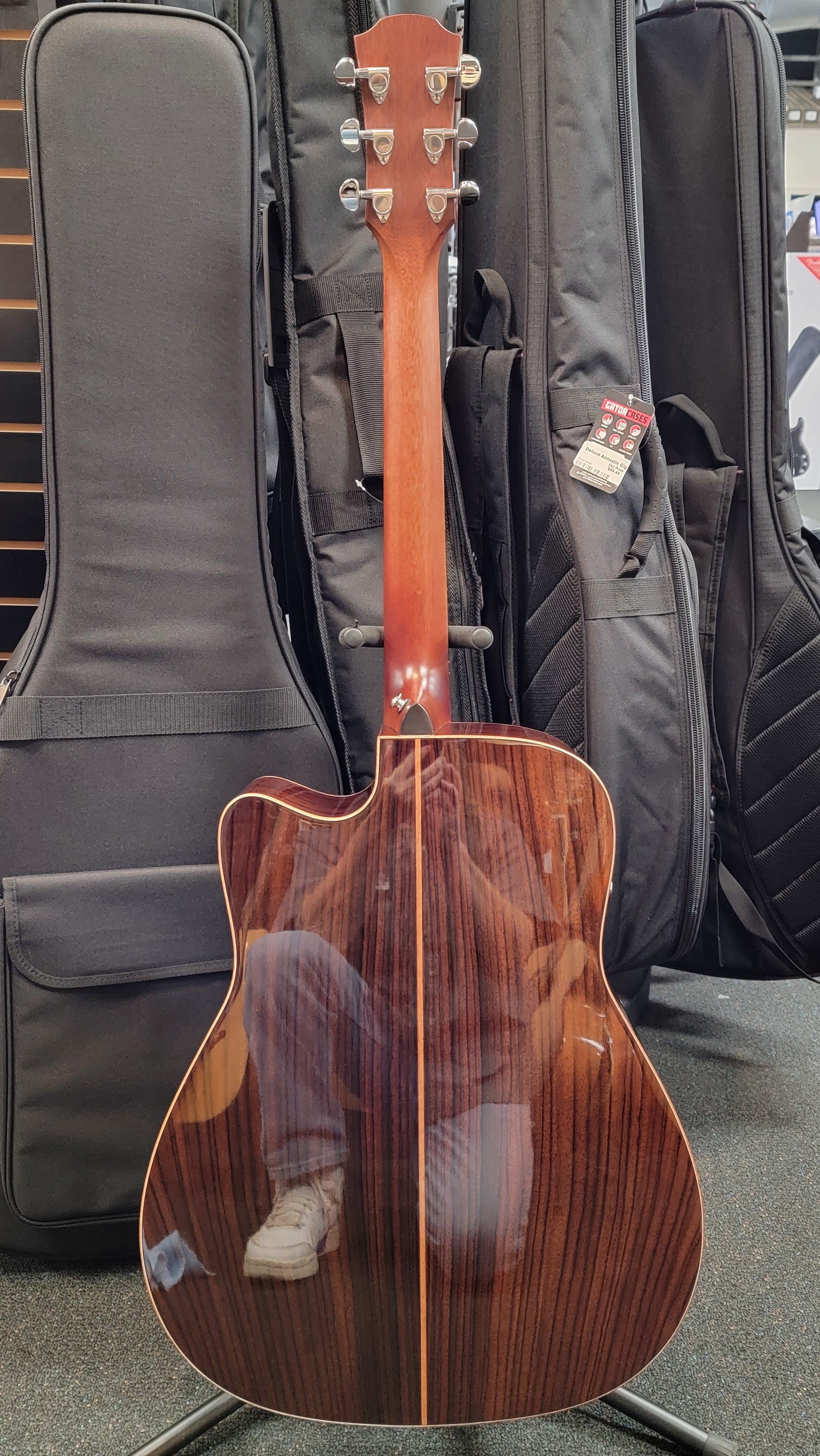Yamaha A3R acoustic-electric guitar — SRT2 preamp control panel