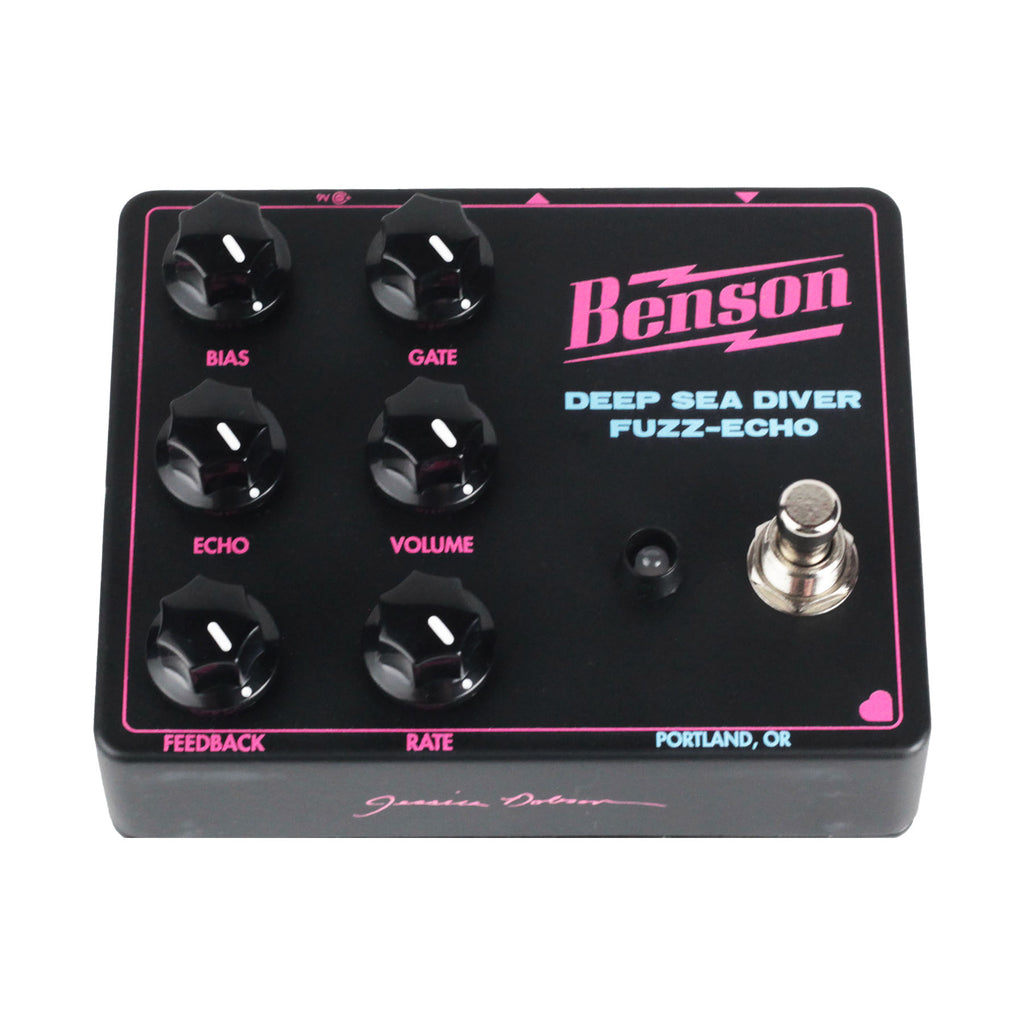 Benson Deep Sea Diver Fuzz-Echo pedal — detail view