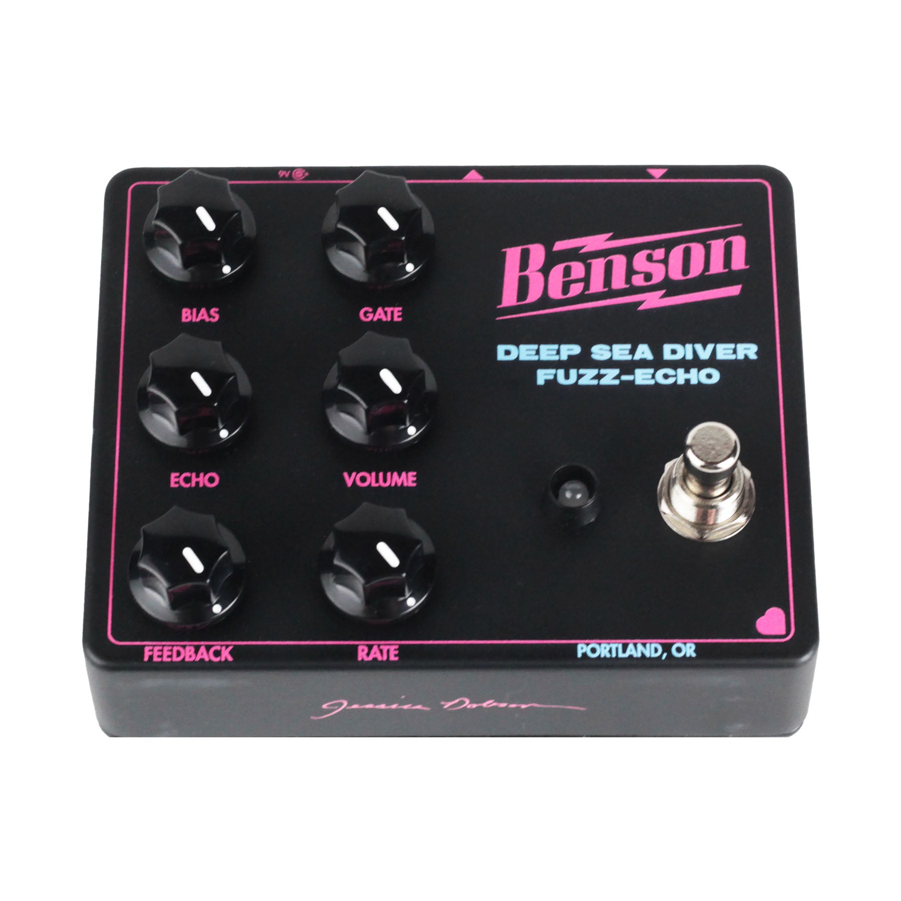 New Benson Deep Sea Diver Fuzz Echo Guitar Effects Pedal