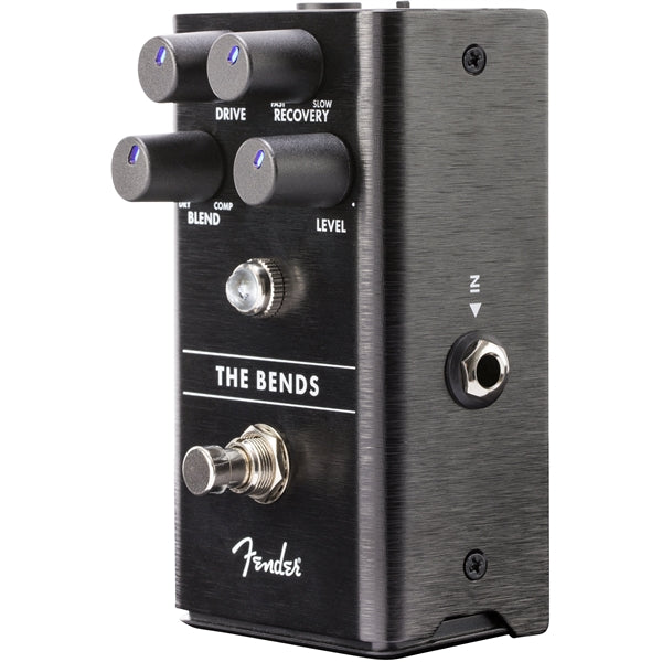 Fender The Bends Compressor Guitar Pedal - Left Angle View