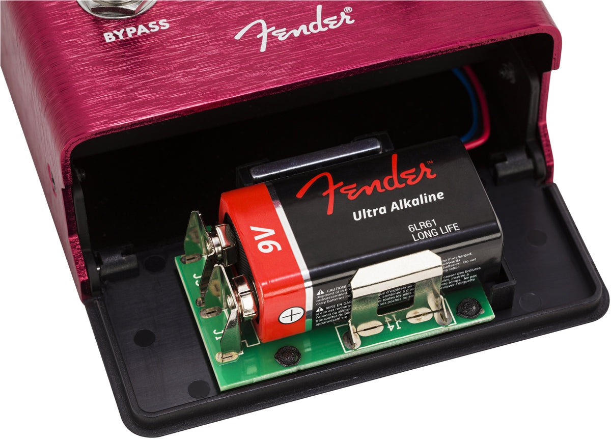Fender The Trapper dual fuzz pedal — detail view