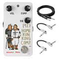 Animals Pedal 1927 Home Run King V2 compressor pedal — white, with cables