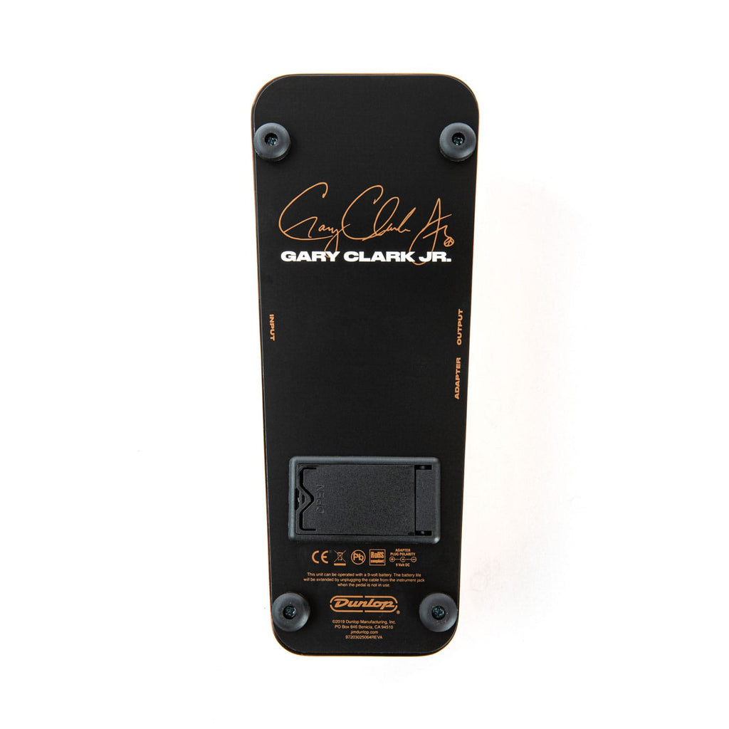 Dunlop GCJ95 Gary Clark Jr Cry Baby wah pedal — bottom view