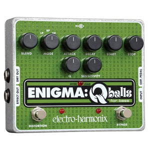 New Electro-Harmonix EHX Enigma Bass Envelope Filter Bass Guitar Effects Pedal