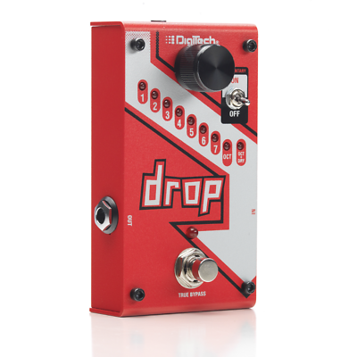DigiTech Drop pitch shifter pedal — angled product view