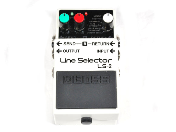 Used Boss LS-2 Line Selector Effects Loop Pedal