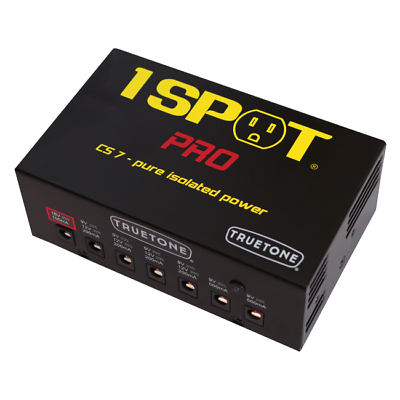 Truetone 1 Spot Pro CS 7 isolated pedal power supply front view