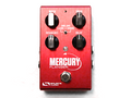 Source Audio SA240 Mercury Flanger pedal — top view, red enclosure