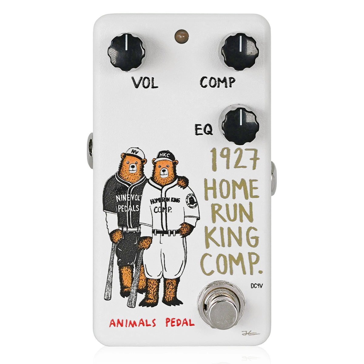 Animals Pedal 1927 Home Run King V2 compressor pedal — white enclosure