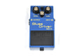 Boss BD-2 Blues Driver pedal - blue enclosure top view