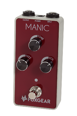New Foxgear Manic Fuzz Guitar Effects Pedal