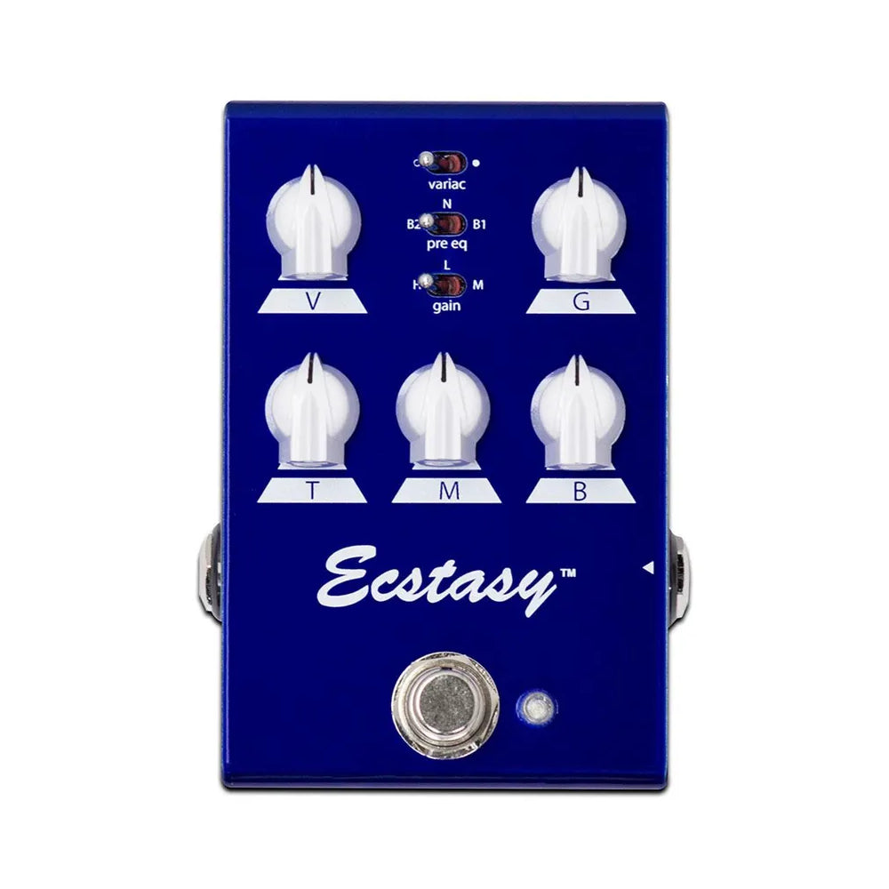 New Bogner Mini Ecstasy Blue Guitar Effects Pedal