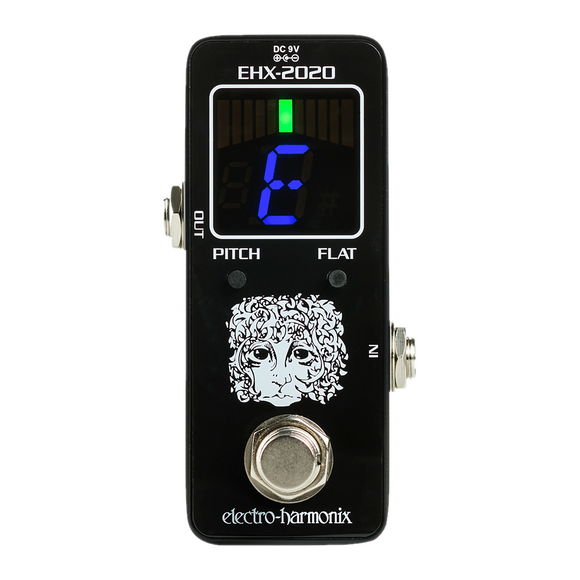New Electro-Harmonix EHX-2020 Tuner Guitar Effects Pedal w/Power Supply