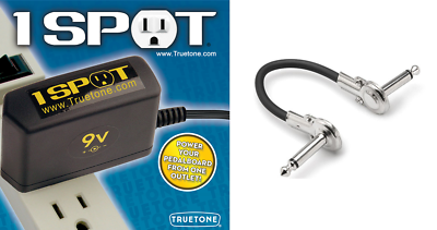 Truetone 1 Spot 9V pedal power supply NW1-US with free Hosa patch cable