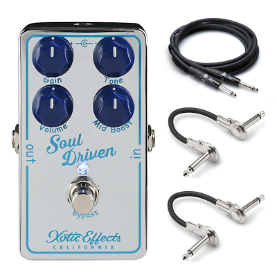 New Xotic Effects Soul Driven Boost Overdrive Guitar Effects Pedal