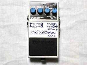Used Boss DD-8 Digital Delay Guitar Effects Pedal