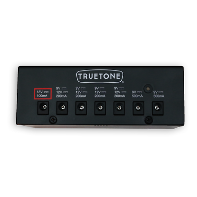 Truetone 1 Spot Pro CS 7 power supply outputs