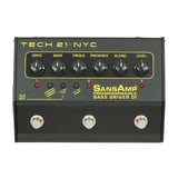 New Tech 21 SansAmp Programmable Bass Driver DI Bass Guitar Pedal