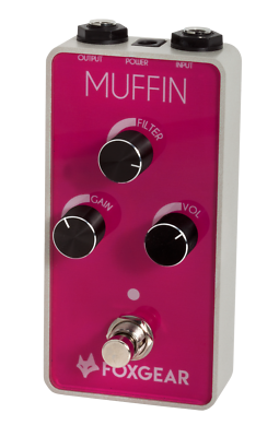 New Foxgear Muffin Fuzz Guitar Effects Pedal