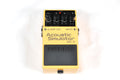 Boss AC-3 Acoustic Simulator pedal - yellow enclosure top view