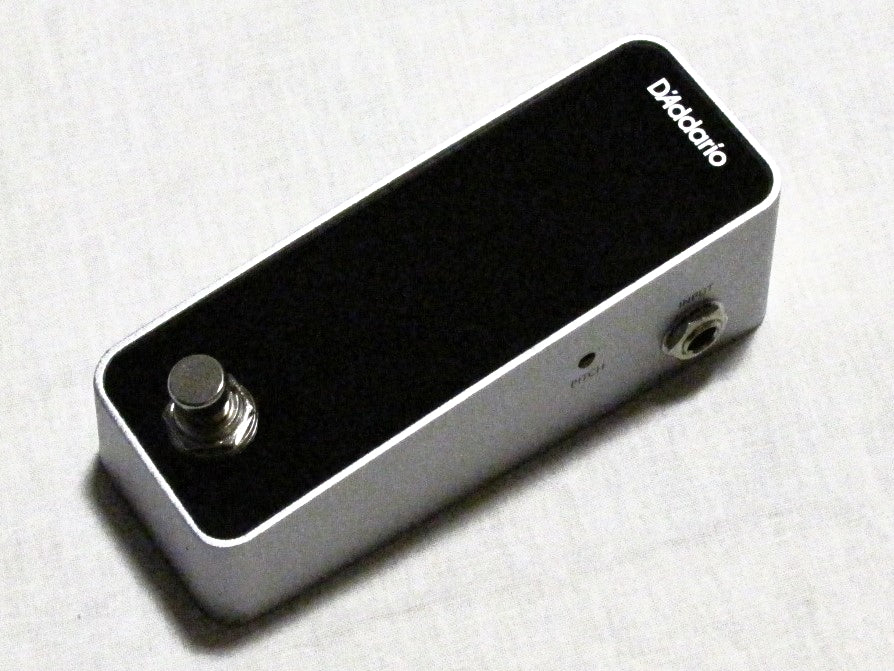 Used D'Addario CT-20 chromatic pedal tuner — angled view