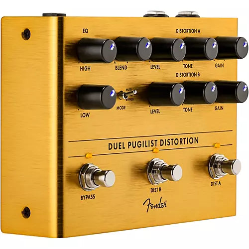 New Fender Duel Pugilist Distortion Guitar Effects Pedal