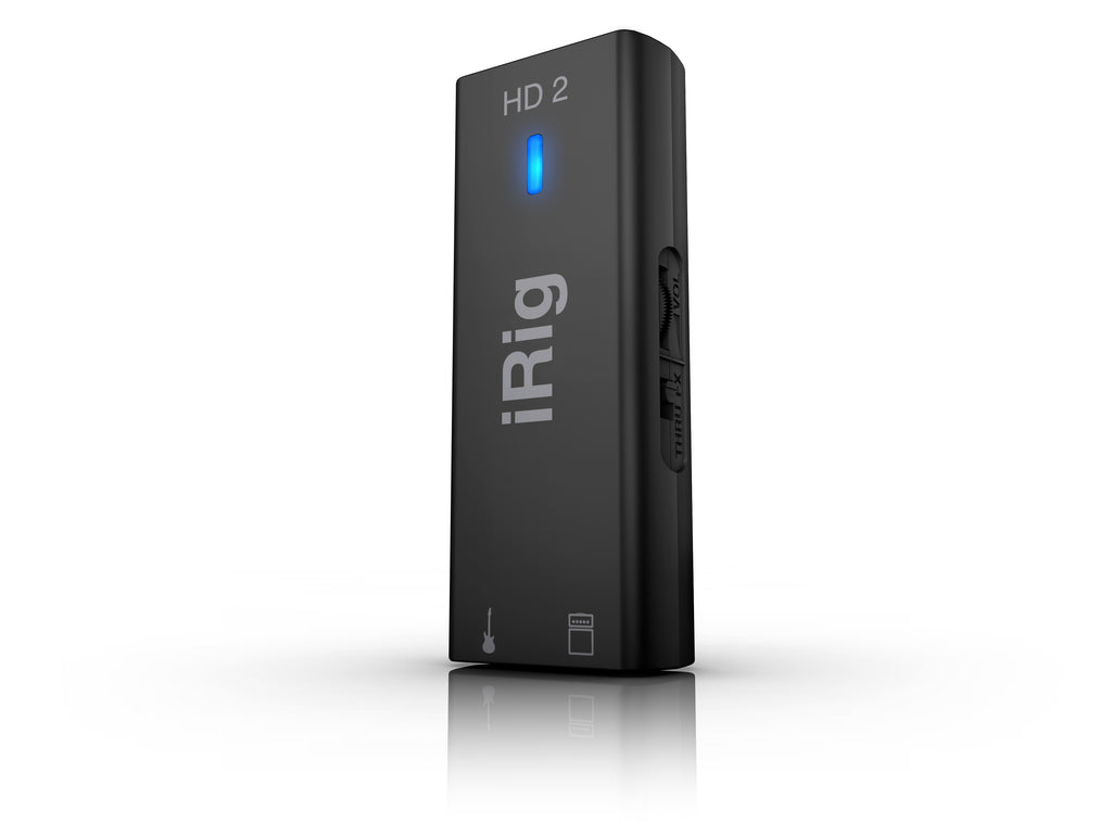New IK Multimedia iRig HD 2 Guitar Audio Interface for IOS, Mac and PC