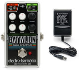 New Electro-Harmonix EHX Nano Battalion Bass Preamp DI Pedal w/ Power supply