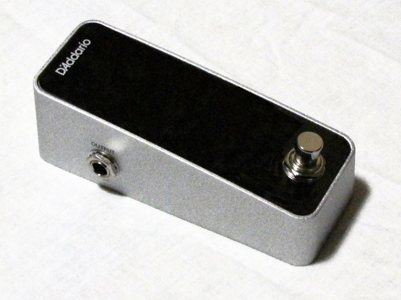 Used D'Addario CT-20 chromatic pedal tuner — side view