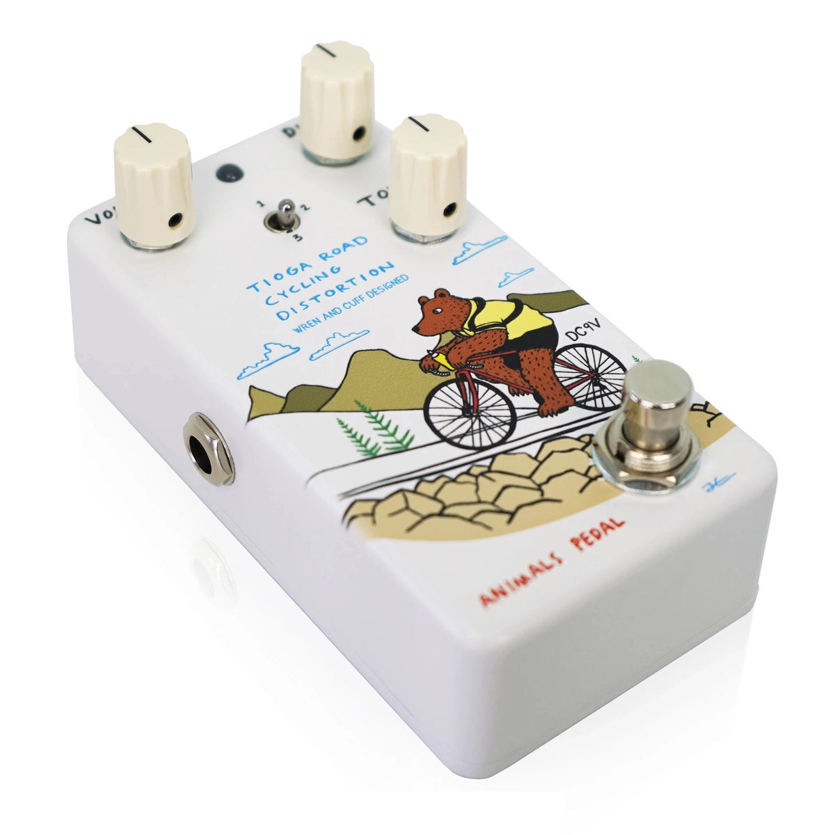 Animals Pedal Tioga Road V2 distortion pedal side view