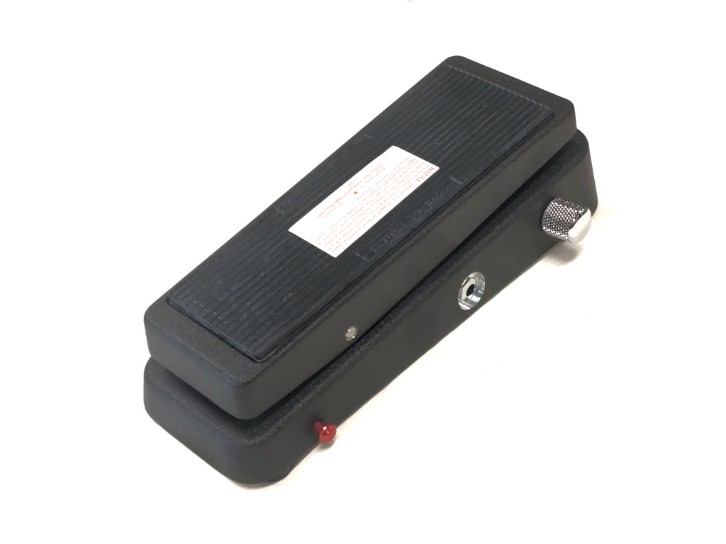 Used Dunlop Cry Baby Mini 535Q wah pedal controls and Range Selector