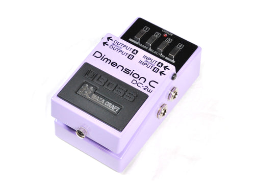 Boss DC-2W Waza Craft Dimension C pedal - angled side view