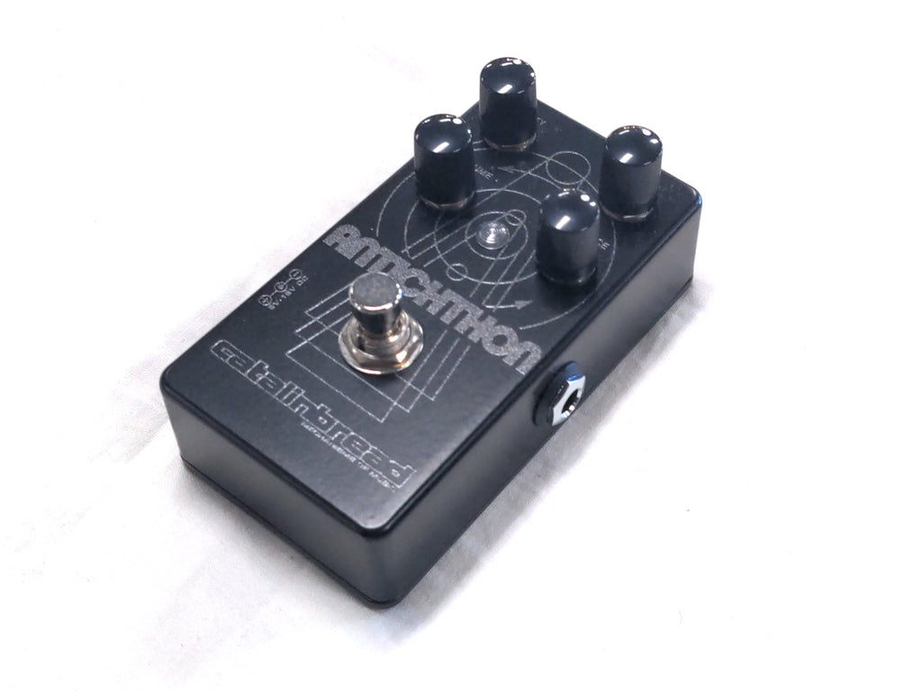 Catalinbread Antichthon - angle view showing I/O jacks