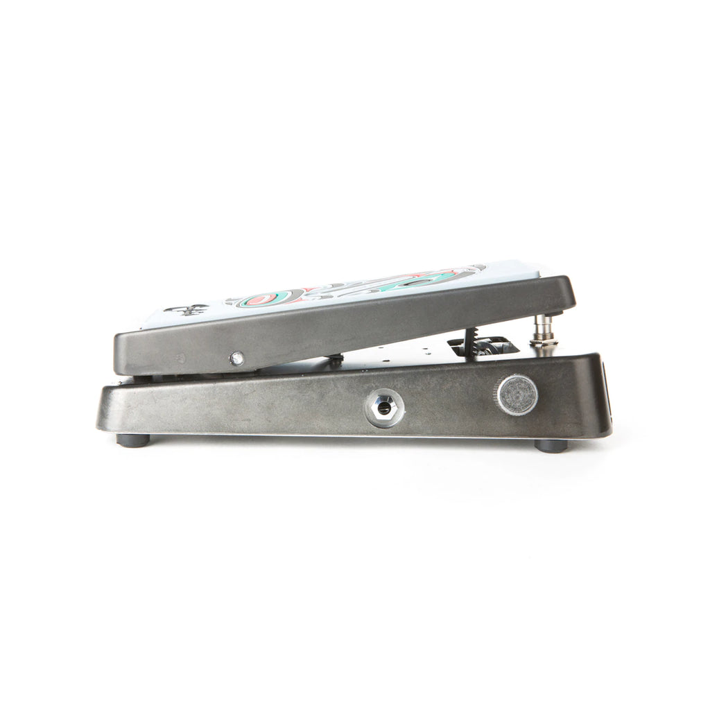 Dunlop JC95B Cry Baby Wah tribal orca treadle detail