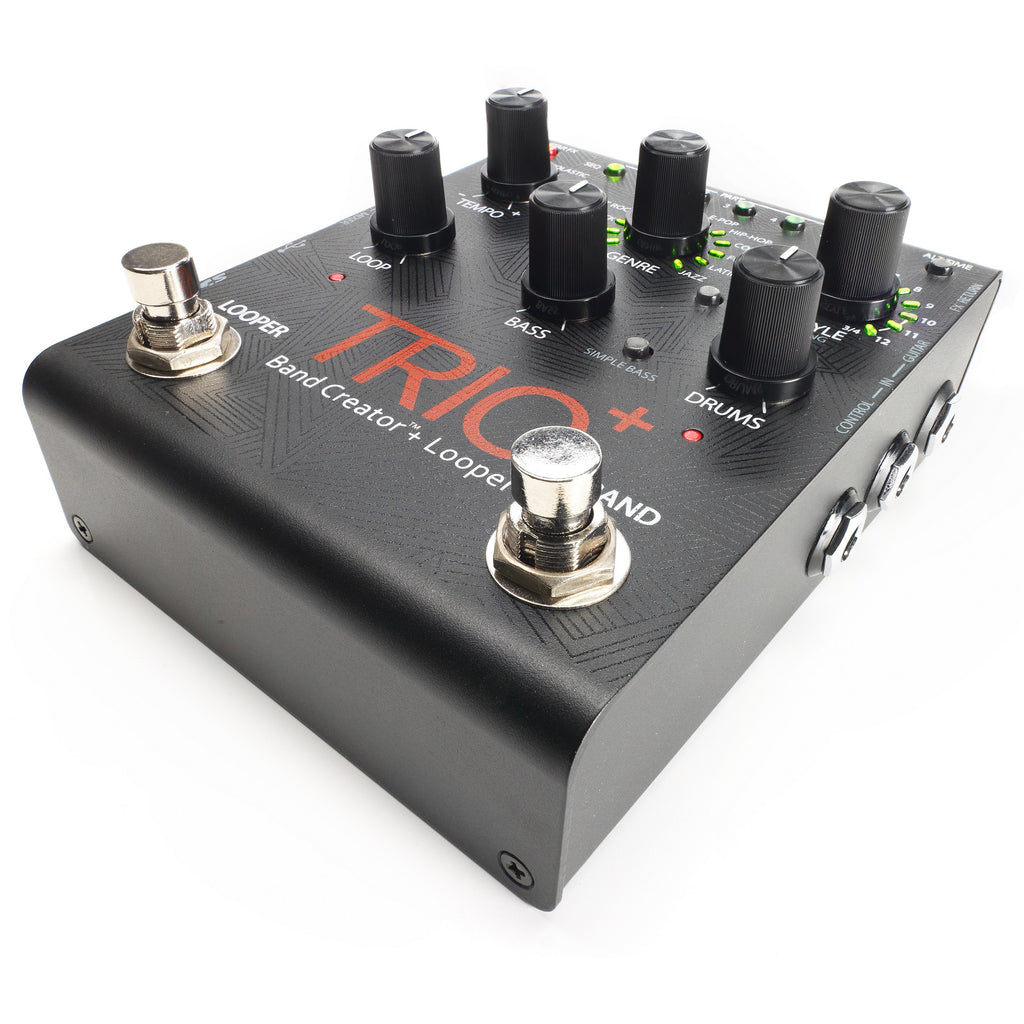 New DigiTech Trio+ Band Creator Plus Looper Guitar Effects Pedal