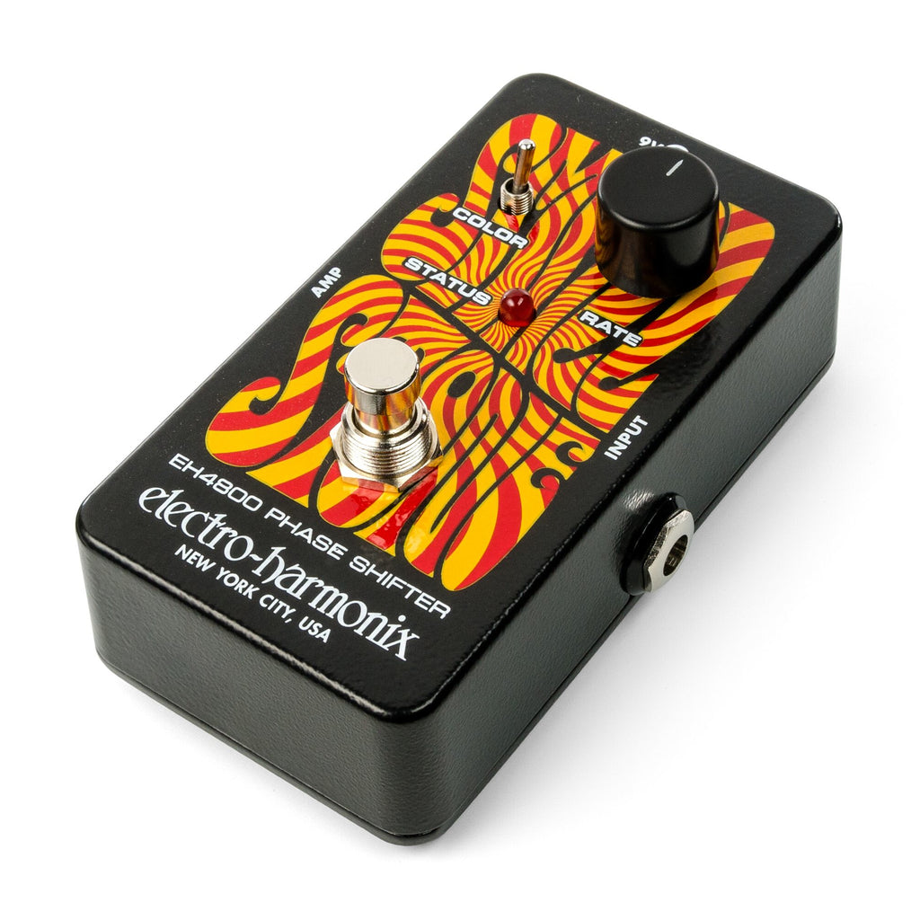 Electro-Harmonix Small Stone phase shifter pedal — control detail