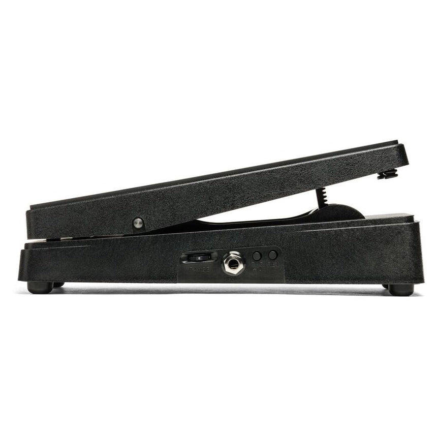 EHX Dual Expression pedal — black, front toe view