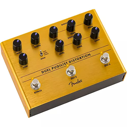 New Fender Duel Pugilist Distortion Guitar Effects Pedal