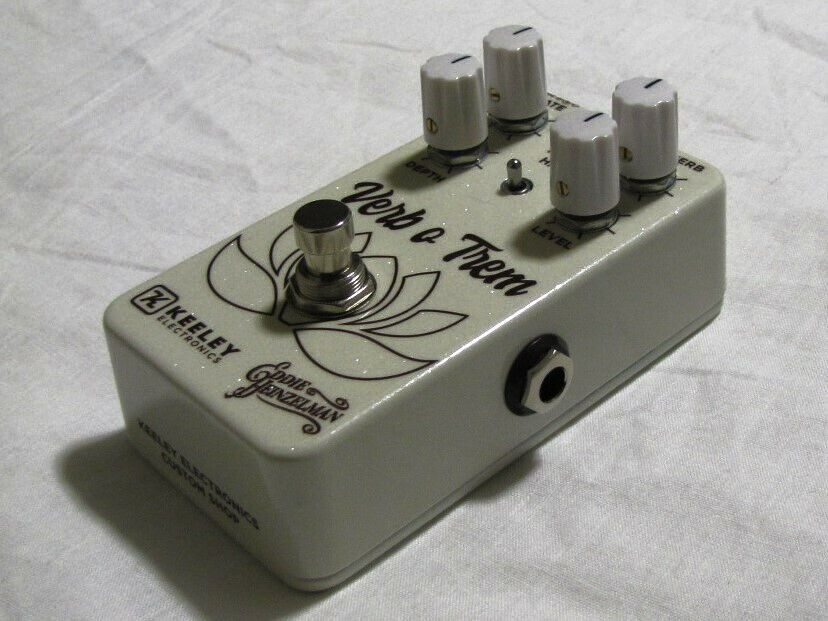 Used Keeley VoT Eddie Heinzelman Verb o Trem Reverb Tremolo Guitar Effects Pedal