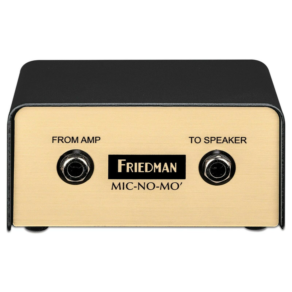 Friedman MIC-NO-MO DI box rear panel with XLR output
