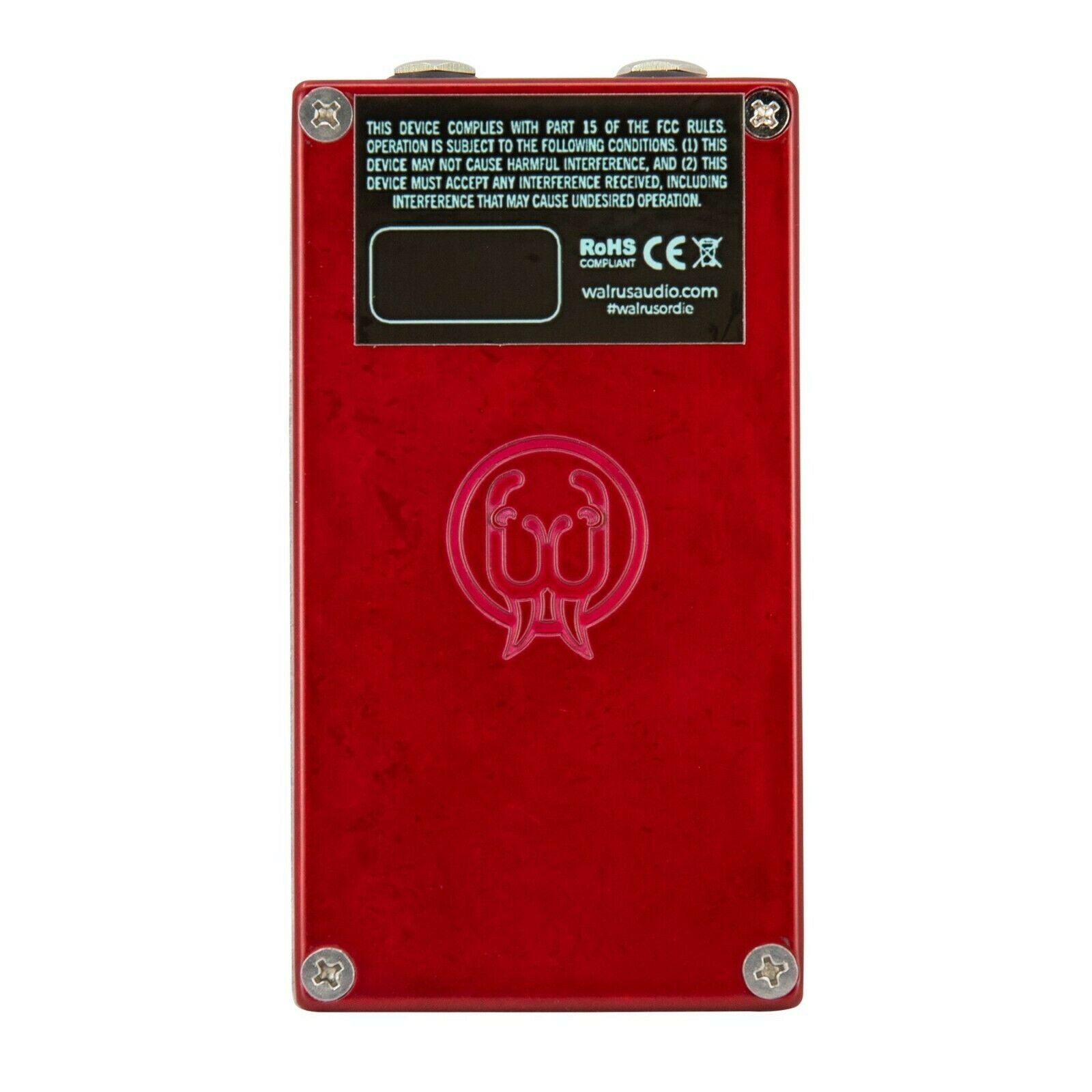 Walrus Audio Eras five-state high-gain distortion guitar effects pedal, detail view