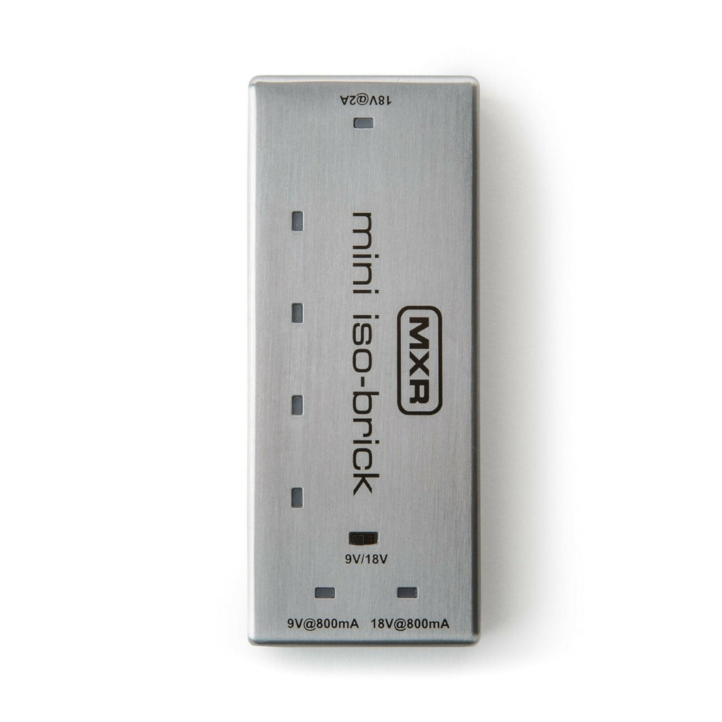 MXR M239 Mini Iso-Brick power supply — side angle showing output ports